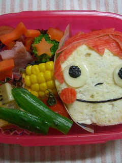 キャラ弁☆ポニョ弁当-レシピのメイン写真