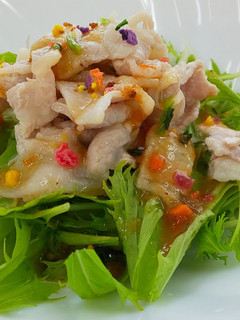 豚しゃぶと水菜の友和え味-レシピのメイン写真