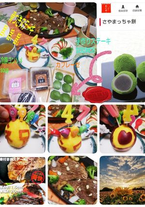 2020年8月17日Myバースデーに-レシピのメイン写真