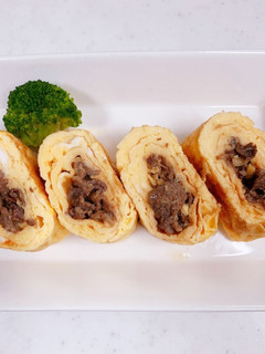 牛巻き(牛肉しぐれ煮入り卵焼き)★-レシピのメイン写真