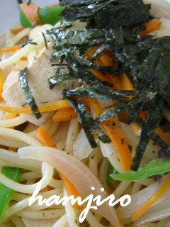 めんつゆde簡単和風パスタ♪高野豆腐入り-レシピのメイン写真