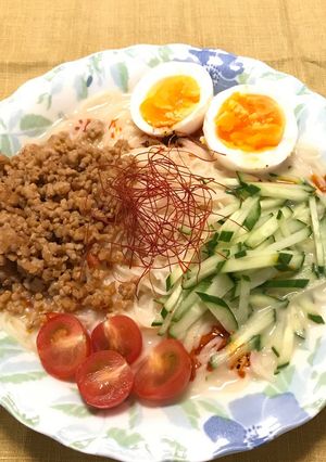 豆乳担々そうめん-レシピのメイン写真