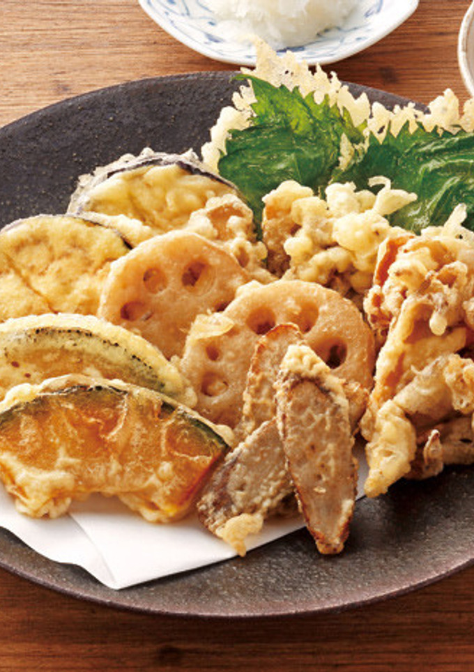 秋野菜の天ぷら-レシピのメイン写真