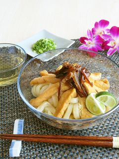 喉越しさっぱり☆冷やしきつねうどん-レシピのメイン写真