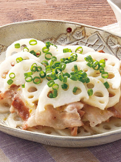 豚肉とれんこんの重ね蒸し-レシピのメイン写真