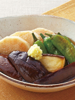 なすと長いもの焼き浸し-レシピのメイン写真