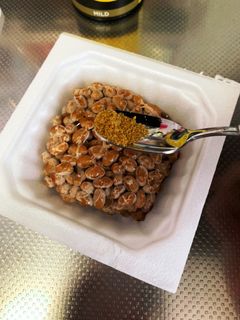 相性バッチリ☆カレー納豆♡減塩にも!-レシピのメイン写真