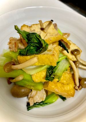 厚揚げと青梗菜のコク旨醤油炒め-レシピのメイン写真