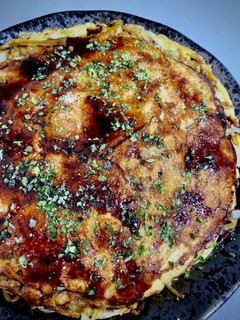 広島風お好み焼き!塩レモンチーズ風味!-レシピのメイン写真