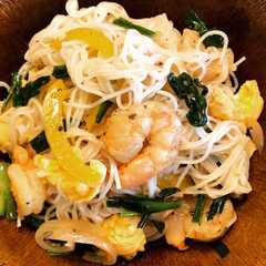 รูปของ 素麺deパッタイ風