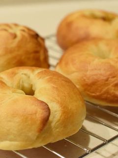 豆腐入りのもちもちベーグル-レシピのメイン写真