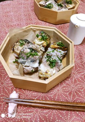 焼き鯖の押し寿司-レシピのメイン写真
