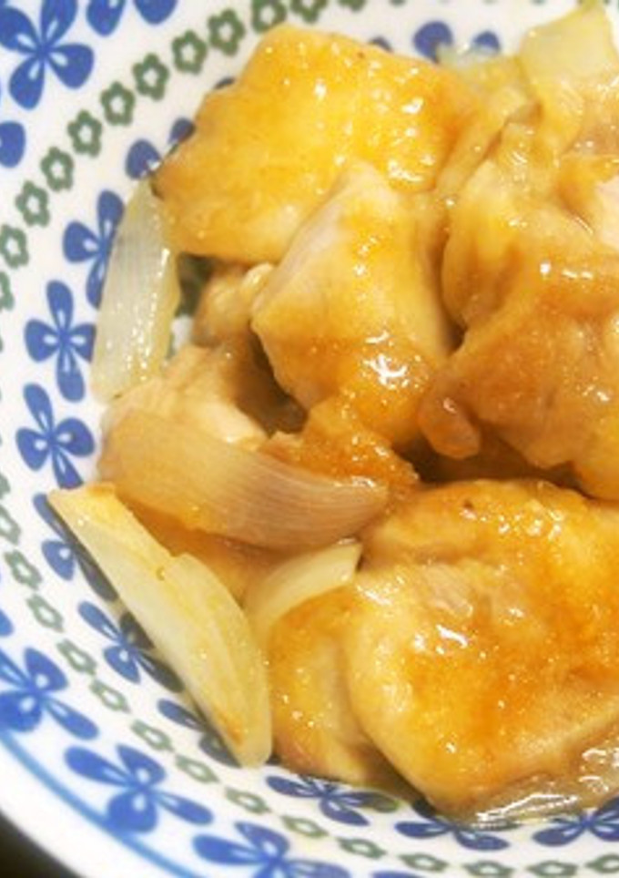 鶏もも肉と玉ねぎの生姜焼き♪-レシピのメイン写真