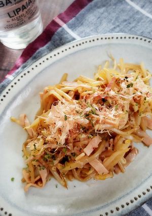 野菜高騰レシピ！もやしの焼きそば風-レシピのメイン写真