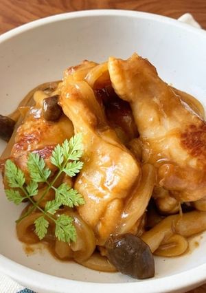 簡単！手羽元のクリームソース煮-レシピのメイン写真