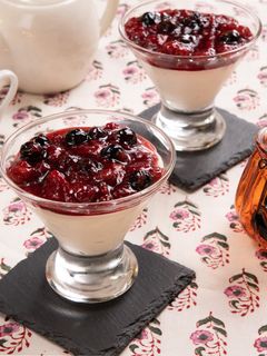 ベリーのレアチーズケーキ-レシピのメイン写真