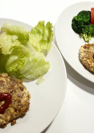 ヘルシー豆腐サンマバーグ-レシピのメイン写真
