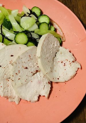 チキンハム　簡単　柔らか　きれいな形-レシピのメイン写真