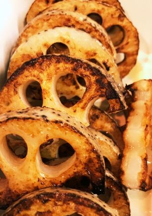 皮つき蓮根のきんぴら-レシピのメイン写真