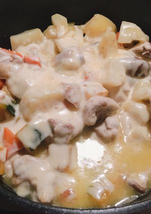 【時短】鶏肉とたっぷり野菜のチーズ蒸し-レシピのメイン写真