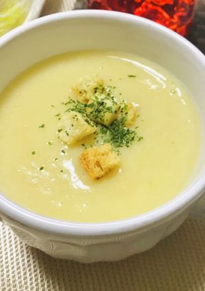 ビシソワーズ・冷製スープじゃがいもスープ-レシピのメイン写真