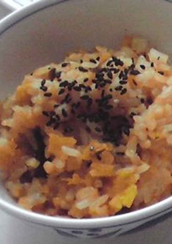 重陽の節句に　栗かぼちゃごはん-レシピのメイン写真