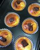 プロテインカップケーキ（チョコバナナ味）