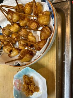パリパリ鶏皮にんにくせんべい-レシピのメイン写真
