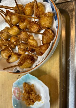 パリパリ鶏皮にんにくせんべい-レシピのメイン写真