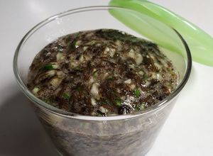 あかもく(ギバサ)ときゅうりの麺つゆ和え-レシピのメイン写真