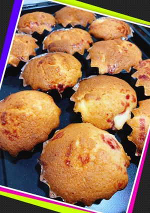 クリームチーズとブルーベリーカップケーキ-レシピのメイン写真