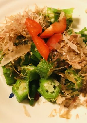 簡単一品●オクラ＆カツオ節のシンプル惣菜-レシピのメイン写真