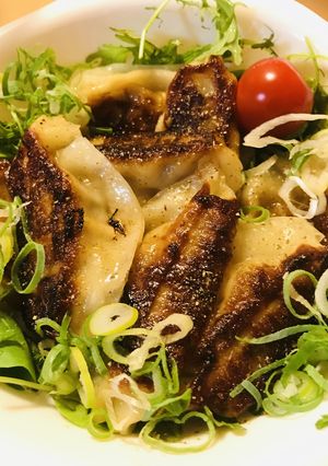 レトルト●つけダレいらずのだし焼き餃子-レシピのメイン写真