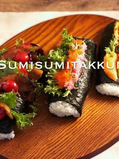 簡単♪お洒落に☆ご馳走海苔巻き-レシピのメイン写真