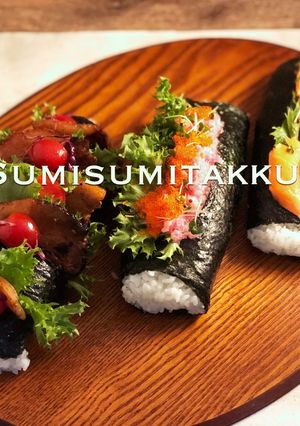 簡単♪お洒落に☆ご馳走海苔巻き-レシピのメイン写真