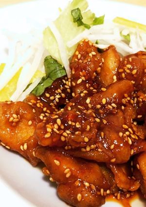 黄金比で完璧な味♡ヤンニョムチキン-レシピのメイン写真