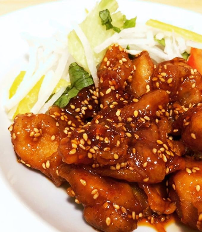 黄金比で完璧な味♡ヤンニョムチキン by nasssan 【クックパッド