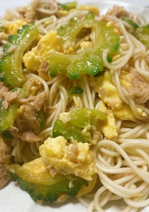 超簡単!!ゴーヤそーめんチャンプルー-レシピのメイン写真