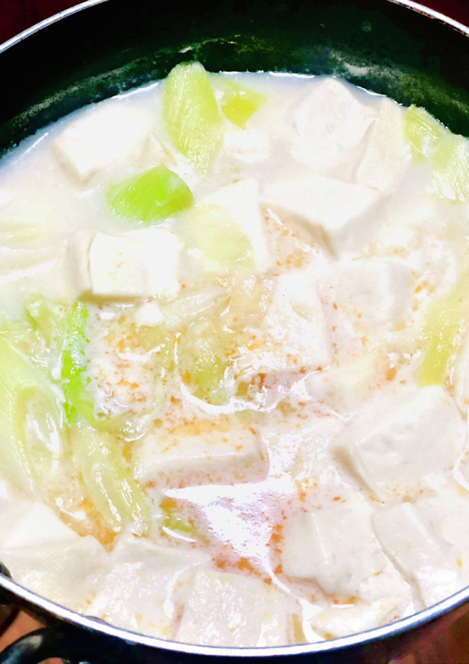 豆腐とネギのまろやかスープ-レシピのメイン写真