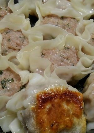 簡単☆カリッと焼きシュウマイ-レシピのメイン写真