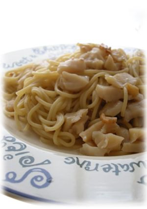 ホタテ香る♪シンプルパスタ-レシピのメイン写真