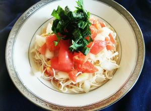 素麺アレンジ♪さっぱりトマト素麺♪-レシピのメイン写真