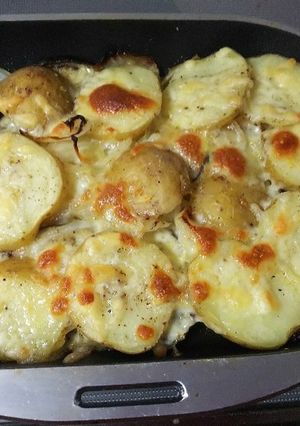 お鍋ひとつで茄子とじゃがいものチーズ焼き-レシピのメイン写真
