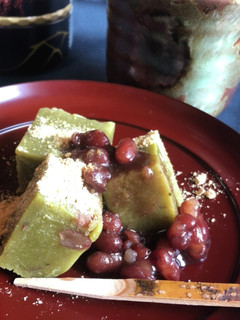 抹茶の米粉ういろう-レシピのメイン写真