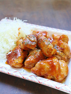 簡単!鶏もも肉で作る♪バーベキューチキン-レシピのメイン写真