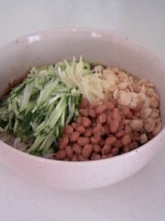 納豆そうめん-レシピのメイン写真