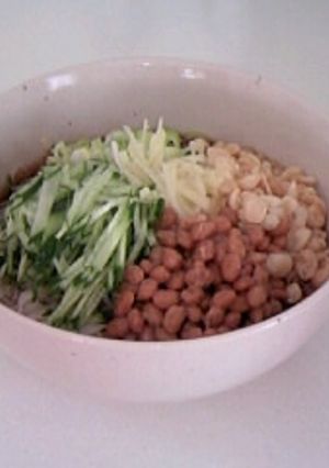 納豆そうめん-レシピのメイン写真