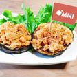 焼き米なすのOMNIミンチ味噌のせ