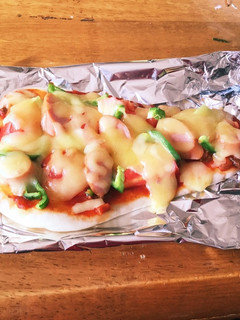 もっちりもちもちナンピザ-レシピのメイン写真