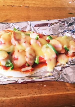 もっちりもちもちナンピザ-レシピのメイン写真